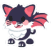 Kitty Bat Sticker - Ultra-Rare from Halloween 2025 Sticker Pack